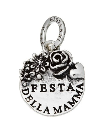 Charms - Fantasy e vari - 10412 CHARM MEDAGLIA FESTA DELLA MAMMA GIOVANNI RASPINI