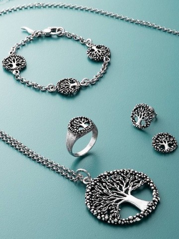 Collane - Perlage - 10596 COLLANA PENDENTE ALBERO DELLA VITA GIOVANNI RASPINI