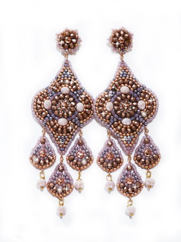 Orecchini -  - PER OR 140 - LUNA ROSADA - BONBONS DE GRACE