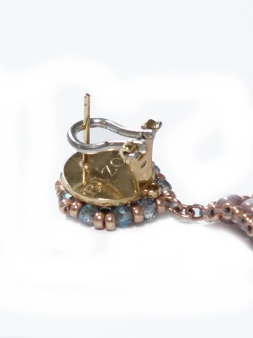 Orecchini -  - PER OR 138 - ALBA AZZURRA - BONBONS DE GRACE