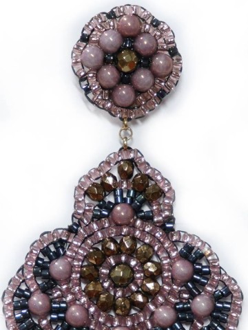 Orecchini -  - PER OR 136 - ROSA ANTICA - BONBONS DE GRACE