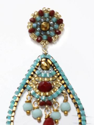 Orecchini -  - PER OR 143 - GOCCE AZZURRE - BONBONS DE GRACE