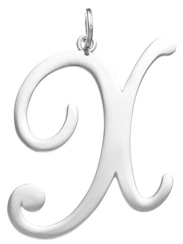 Charms - Lettere e numeri - 10795 CHARM LETTERA X JULIET GRANDE GIOVANNI RASPINI