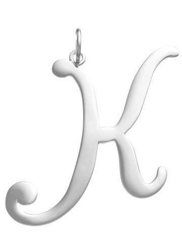 Charms - Lettere e numeri - 10782 CHARM LETTERA K JULIET GRANDE GIOVANNI RASPINI
