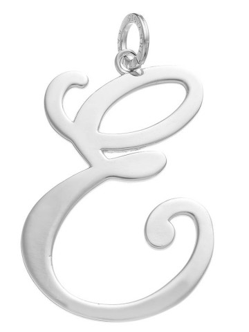 Charms - Lettere e numeri - 10776 CHARM LETTERA E JULIET GRANDE GIOVANNI RASPINI