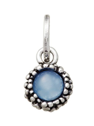 Charms - Fantasy e vari - 10857 CHARM AGATA BLU PERLAGE GIOVANNI RASPINI