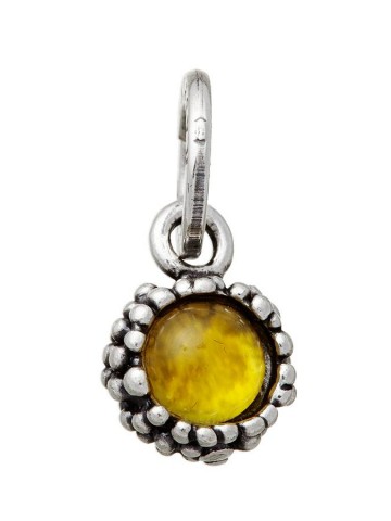 Charms - Fantasy e vari - 10858 CHARM CALCEDONIO MANGO PERLAGE GIOVANNI RASPINI