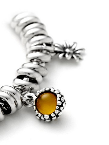 Charms - Fantasy e vari - 10858 CHARM CALCEDONIO MANGO PERLAGE GIOVANNI RASPINI