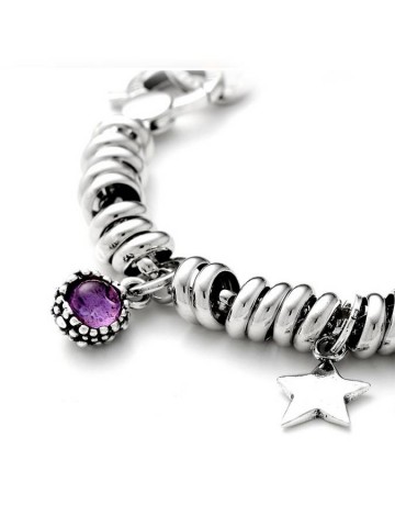 Charms - Fantasy e vari - 10859 CHARM AMETISTA PERLAGE GIOVANNI RASPINI