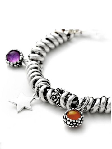 Charms - Fantasy e vari - 10861 CHARM CORNIOLA PERLAGE GIOVANNI RASPINI