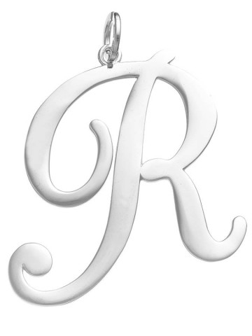 Charms - Lettere e numeri - 10789 CHARM LETTERA R JULIET GRANDE GIOVANNI RASPINI