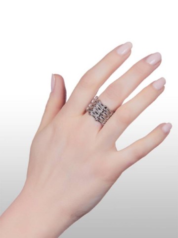 Anelli - Rock - 10961/16 ANELLO PARIS, misura 16, GIOVANNI RASPINI