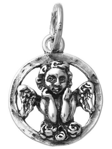 Charms - Angeli e cuori - 11085 MEDAGLIA CHERUBINO GIOVANNI RASPINI