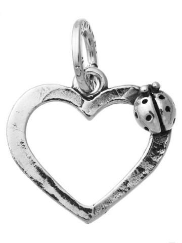 Charms - Amuleti e portafortuna - 11091 CUORE COCCINELLA GIOVANNI RASPINI
