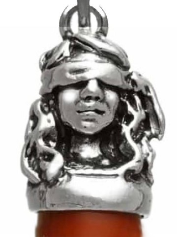 Charms - Cuori, Angeli, Corone, Monete e vari - 10988 CORNO DEA FORTUNA GRANDE GIOVANNI RASPINI