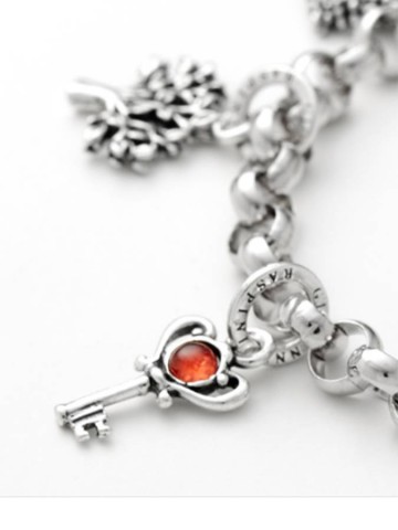 Charms - Charms con pietre - 10979 CHIAVE COLOR GIOVANNI RASPINI