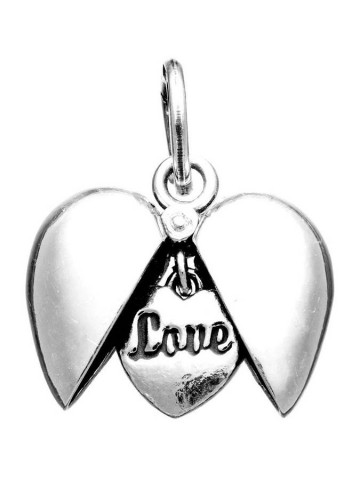 Charms - Cuori, Angeli, Corone, Monete e vari - 11184 CHARM CUORE 