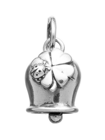 Charms - Amuleti e portafortuna - 11193 CHARM CAMPANELLA QUADRIFOGLIO  GIOVANNI RASPINI