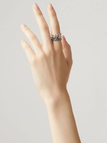 Anelli - Fantasy e vari - 7927/14 ANELLO CORONA JOLLY GIOVANNI RASPINI