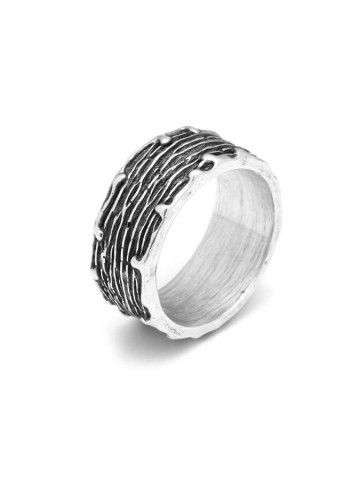 Anelli - Collezione uomo - 11320/24 ANELLO FASCIA GRAFFIATO GIOVANNI RASPINI