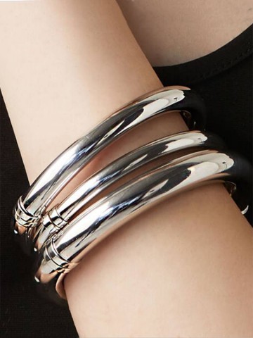 Bracciali - Rock - 11389 BANGLE SILK GRANDE GIOVANNI RASPINI