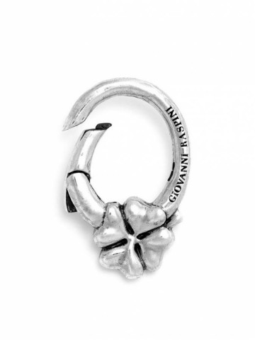 Portachiavi - Amuleti e portafortuna - 11305 PORTACHIAVI QUADRIFOGLIO GIOVANNI RASPINI