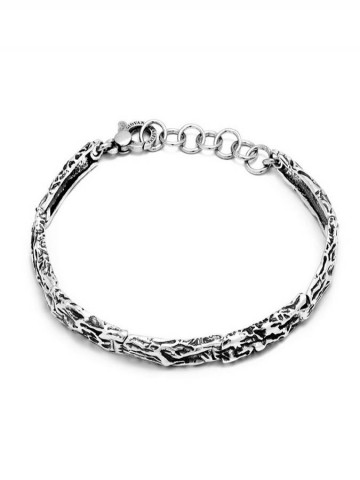 Bracciali - Collezione uomo - 11238 BRACCIALE SNODO PETRA GIOVANNI RASPINI