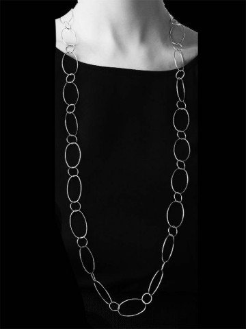 Collane - Catene - 11269 COLLANA SUPERLIGHT CM. 120 IN ARGENTO 120 CM.