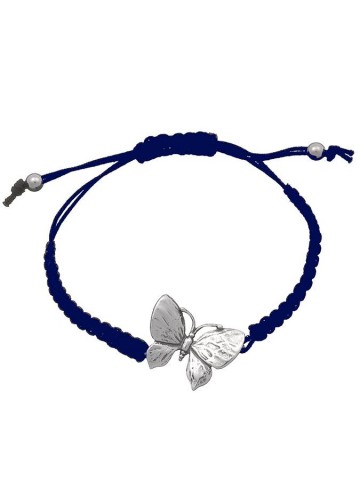Bracciali - Floral - 7892 BRACCIALE LOOP FARFALLA BLU GIOVANNI RASPINI