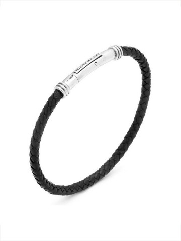 Collezione uomo - Bracciali uomo - 11354/l 21 CM. BRACCIALE CUOIO INTRECCIATO GIOVANNI RASPINI bracciale cuoio intrecciato giovanni raspini