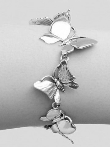 Bracciali - Animalier - 7501 BRACCIALE FARFALLE GIOVANNI RASPINI