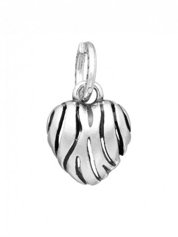 Charms - Animalier - 11614 CHARM CUORE ZEBRA GIOVANNI RASPINI