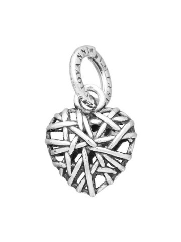 Charms - Intrecci e Aria - 11615  CHARM CUORE INTRECCI GIOVANNI RASPINI