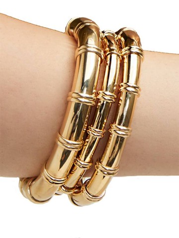 Bracciali - Rock - 11588 BANGLE JAKIE DORATO GRANDE GIOVANNI RASPINI