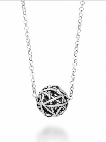 Collane - Intrecci e Aria - 11596 COLLANA BOULE INTRECCI GIOVANNI RASPINI