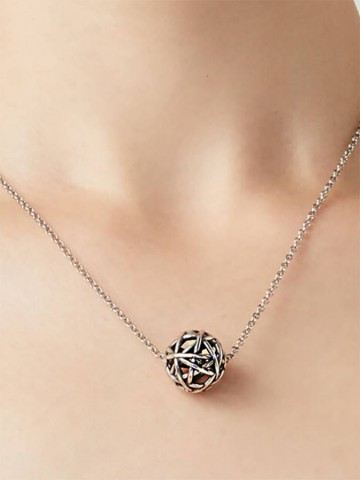 Collane - Intrecci e Aria - 11596 COLLANA BOULE INTRECCI GIOVANNI RASPINI