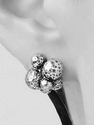 Orecchini - Bubbles e bowls - 11578  ORECCHINI BOTTONE BUBBLES GIOVANNI RASPINI
