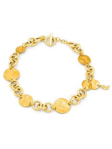 Collane - Nomad - Gioielli in bronzo dorato - N0008 COLLANA DAKOTA in bronzo dorato a 18kt GIOVANNI RASPINI