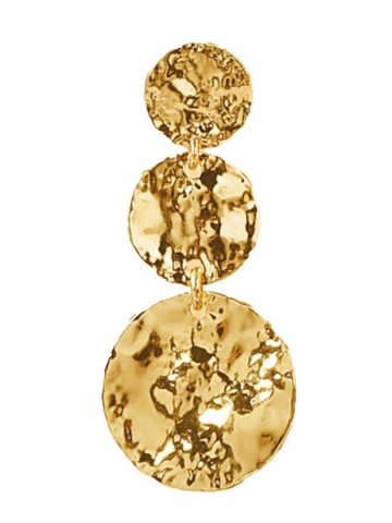 Orecchini - Nomad - Gioielli in bronzo dorato - N0012 ORECCHINI DAKOTA A CASCATA in bronzo dorato a 18kt GIOVANNI RASPINI