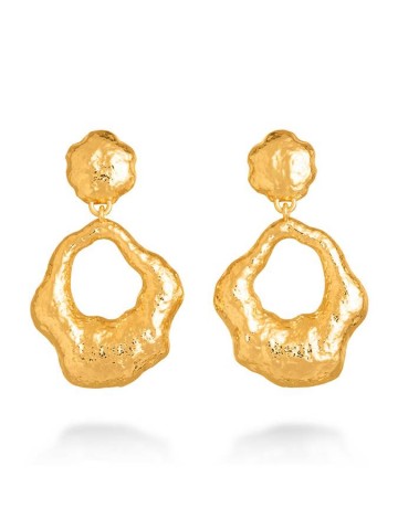 Orecchini - Nomad - Gioielli in bronzo dorato - N0013 ORECCHINI SAND in bronzo dorati a 18kt GIOVANNI RASPINI