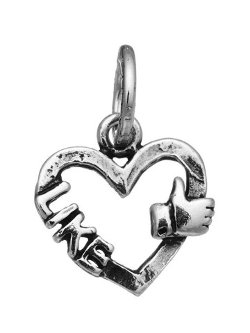 Charms - Angeli e cuori - 10539 CHARM CUORE LIKE GIOVANNI RASPINI