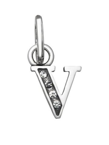 Charms - Lettere e numeri - 12160 CHARM V CRYSTAL GIOVANNI RASPINA