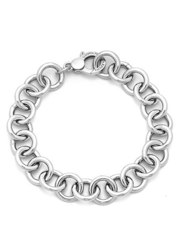 Bracciali - Catene - 7443 BRACCIALE MAGLIA TONDA GIOVANNI RASPINI