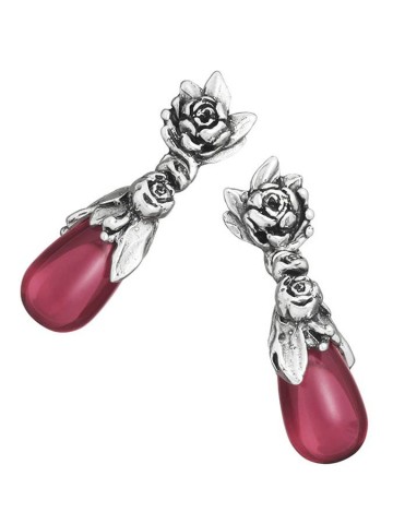 Orecchini - Floral - 12421 ORECCHINI GOCCIA PEONIE GIOVANNI RASPINI