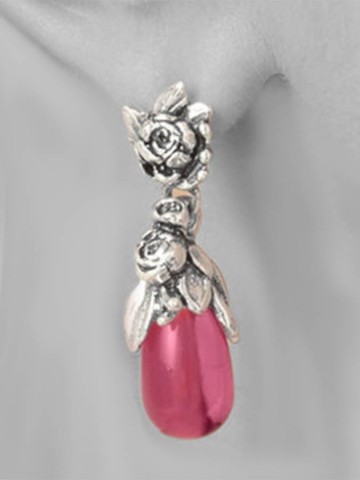 Orecchini - Floral - 12421 ORECCHINI GOCCIA PEONIE GIOVANNI RASPINI