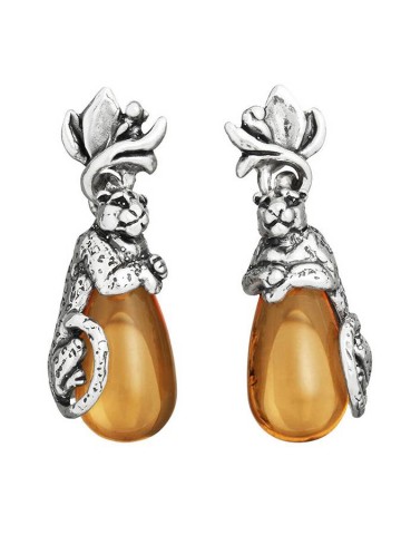 Orecchini - Animalier - 12409 ORECCHINI GOCCIA LEOPARDO GIOVANNI RASPINI