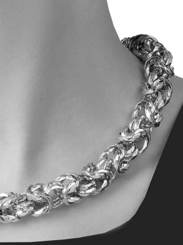 Collane - Catene - 12444 COLLANA BIZANTINA LUCE GRANDE GIOVANNI RASPINI