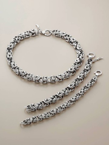 Bracciali - Catene - 12447 BRACCIALE BIZANTINA LUCE GIOVANNI RASPINI