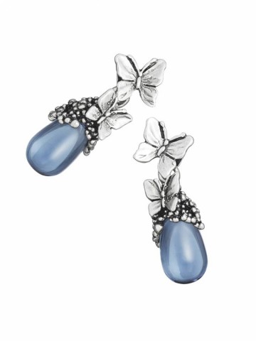 Orecchini - Floral - 12417 ORECCHINI GOCCIA FARFALLE GIOVANNI RASPINI