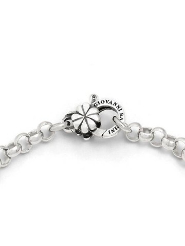 Bracciali - Catene - 12455 BRACCIALE ROLO� PICCOLO CHIUSURA QUADRIFOGLIO GIOVANNI RASPINI